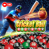 Cricket Ball Roulette live dealer game cover art