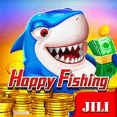 Happy Fishing arcade fishing game cover art